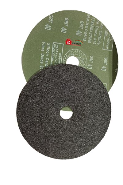 Ennalbur Atlas 178X22 40 Kum Siyah Disk Zımpara