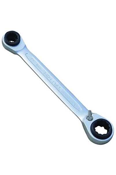 İzeltaş Çoklu Yıldız Cırcır Anahtar 10X13x17x19 mm