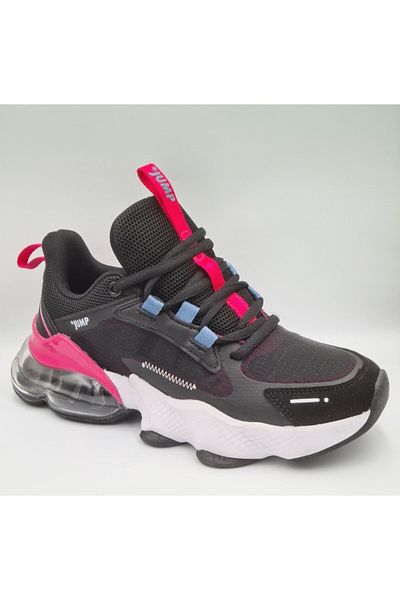Jump 30906 Black Anatomical Insole Women's Running Sneakers