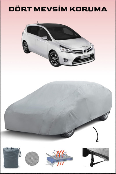 Breen مشمع سيارات متوافق مع تويوتا فيرسو - مشمع تلقائي، خيمة سيارة مقاومة للم...