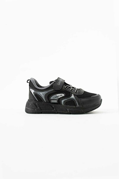 GAK RUN Unisex Çocuk Lastikli Ve Cırtlı Rahat hafif Sneaker Spor Ayakkabı GAK-2025