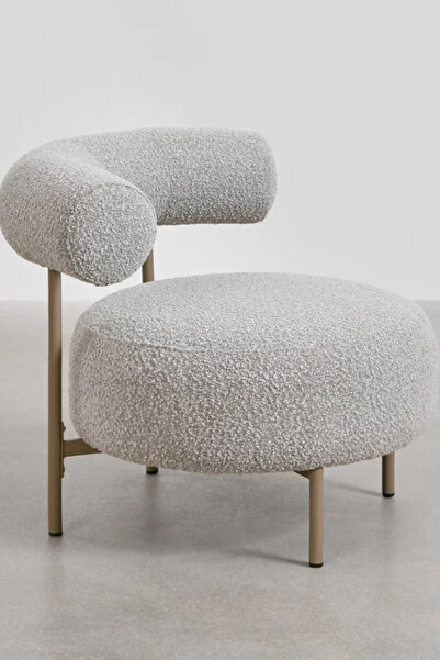 CARBONE Berjer Ayaklı Tekli Koltuk, Pofuduk Berjer , Bebek Emzirme Koltugu