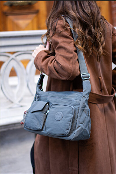 eflanmoda Жіноча сумка через плече з імпортної водонепроникної тканини