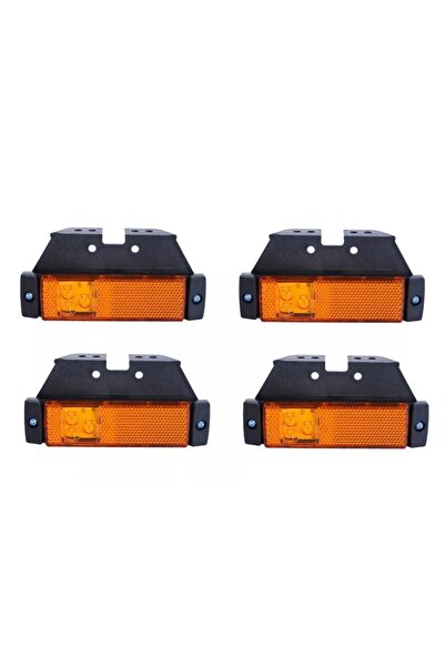 AHMET OTOMOTİV (4 ADET) 3 LEDLİ KRONE LED LAMBA 12V-24V