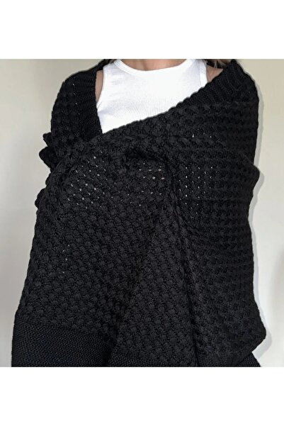 ALLURİNG THE BETTER ONE Sepet Örgü Triko Şal