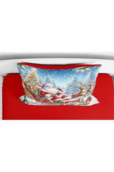 Erays Home Erayshome New Year's Eve 3D Digital Printed Single Duvet Cover Set (Without Sheets)
