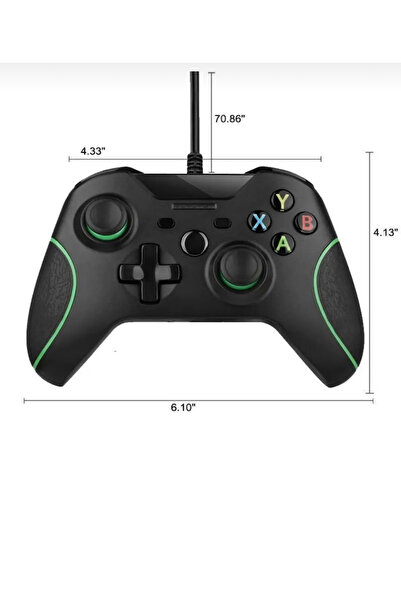 CRK TECH X360 Kablolu Gamepad Joystıck Usb Kablolu Pc/Ps3/360/Tvbox Uyumlu