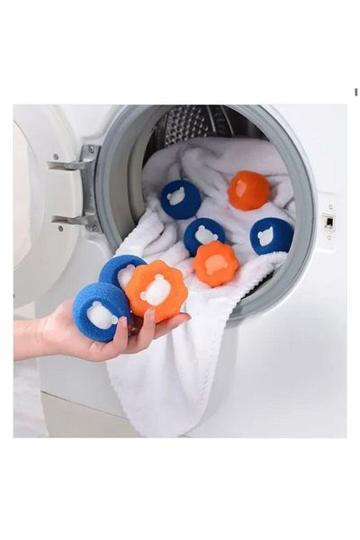 Pinkway Washing Machine Hair and Hair Collection Ball Reusable 1 Piece
