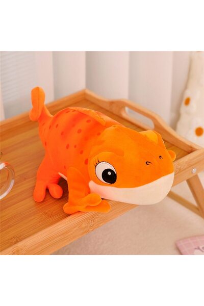 NB market bukalemun peluş oyuncak 25cm hayvan peluş uyku arkadaşı