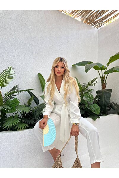 NEW STATION New Statıon ipek saten tulum