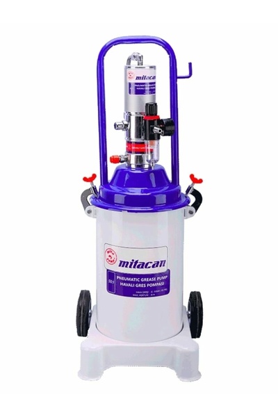 Mitacan Havalı Gres Pompası Depolu 12 kg