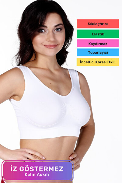 Lidyacottone Casual Sports Firming Lifting Thick Strap Comfortable Seamless B...