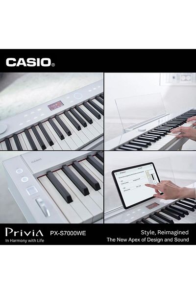 Casio Privia PX-S7000WE Digital Piano White