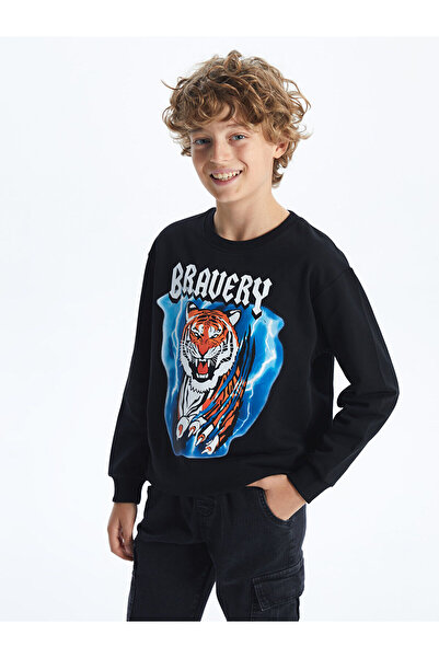 LC Waikiki Φούτερ Crew Neck Boy - W4CD60Z4