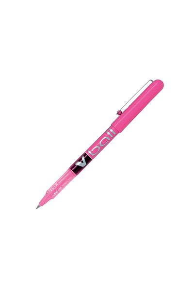 Pilot Pink V-ball V System Roller Pen - 0.5 Mm Ball Nib Bl-vb5-p