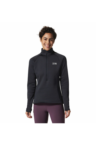 Mountain Hardwear Polartec Power Stretch Pro 1/4 Zip Kadın Polar Üst