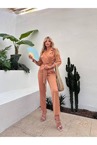 NEW STATION New Statıon ipek saten tulum