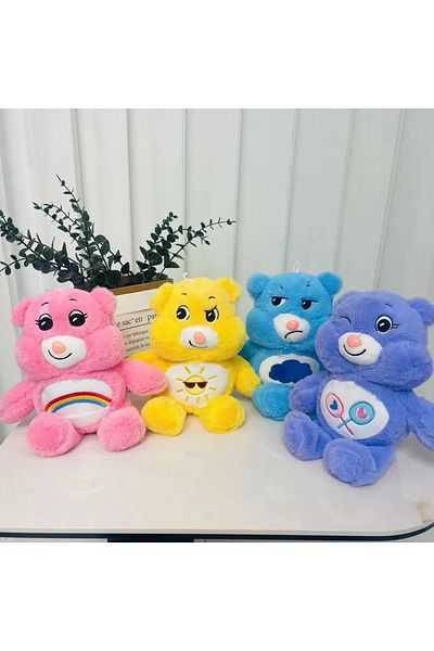 NB market 20cm Carebear Pink Plush Teddy Bear