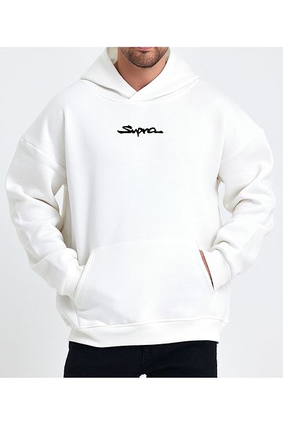 Uniquetex Unisex VEK Oversize Hoodie - Αυτοκίνητο με στάμπα Spr