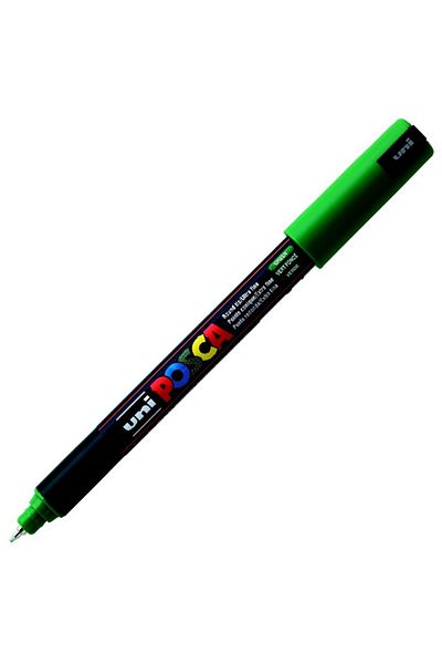 UNİ-BALL Green Uni-Ball Marker Posca 0.7 mm Water Based Poster N