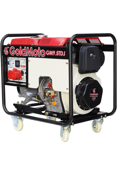 Genel Markalar GoldMoto GM9.5TDJ 8.7Kva Trifaze Marşlı Dizel Jeneratör