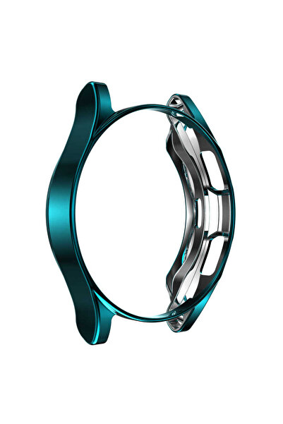 Techaks ساعة جالاكسي ووتش 4 كلاسيك 46 ملم، واقي سيليكون تيتشز - أخضر داكن