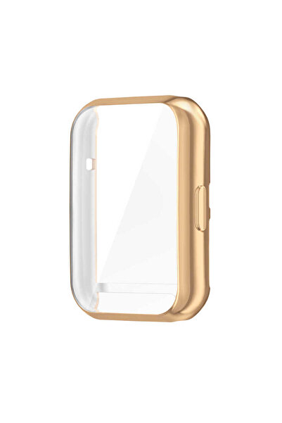 Techaks ساعة هواوي فيت 2 ووتش جارد 02 من السيليكون الواقي - ذهبي