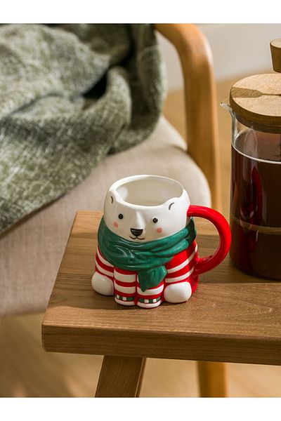 LC Waikiki Mixed Christmas Themed Ceramic Mug 300 ml