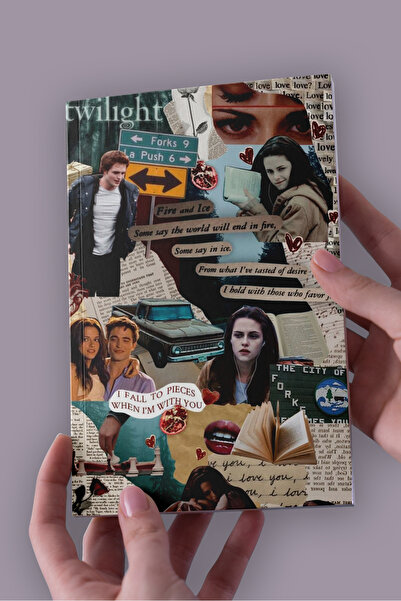 Namgo Twilight Kolaj A5 Çizgisiz Defter (50 Sayfa)
