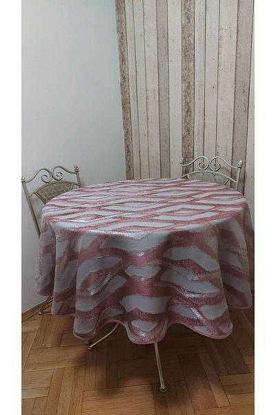 gonk First Class, Function Fabric, No Leather, Round, Fiscos, Dining Table Cloth