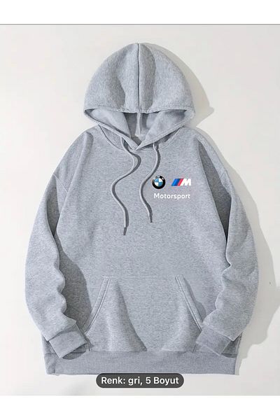NEW TRENDY COLLECTİON Bmw Motorsport Kangaroo Sweatshirt - Fleece and Seasonal