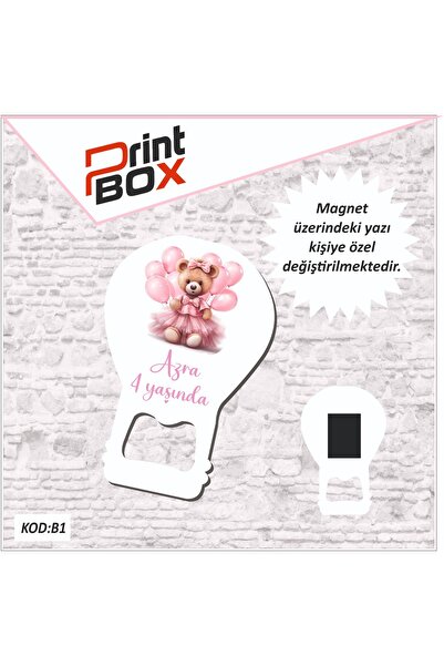 Printbox DOĞUM GÜNÜ AÇACAK MAGNET - 10 ADET