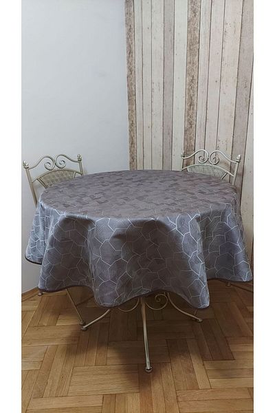 gonk First Class, Function Fabric, No Leather, Round, Fiscos, Dining Table Cloth