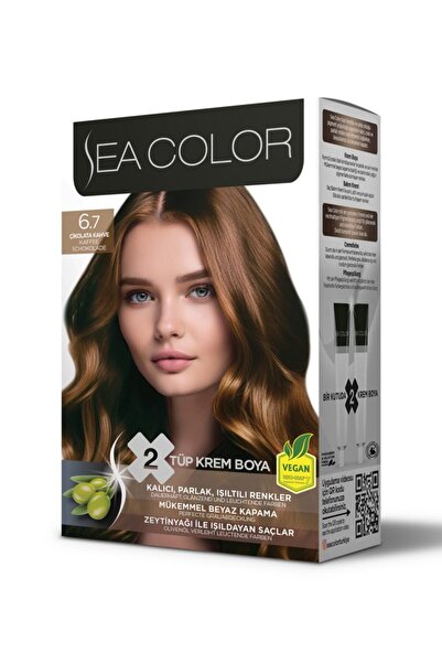 Sea Color 6.7 Çikolata Kahve Set Boya