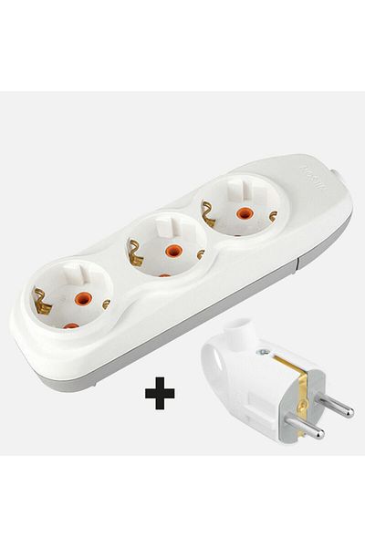 Axe Tools Quattro 3-Piece Grounded Socket Terminal