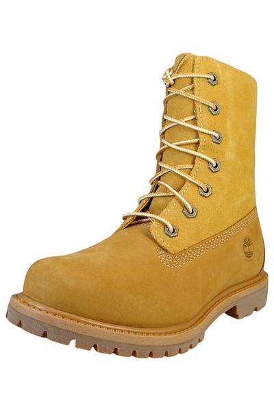 Timberland Damen Winterstiefel Authentics Teddy Fleece Wheat Nubuck Gelb 8329R