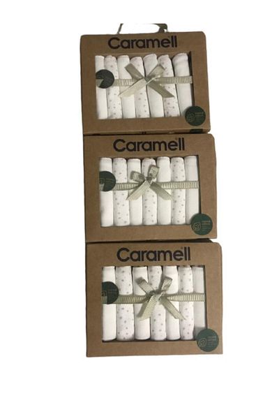 Caramell Llama Kids Organic 3-Pack Cotton 7-Pack Baby Wipes
