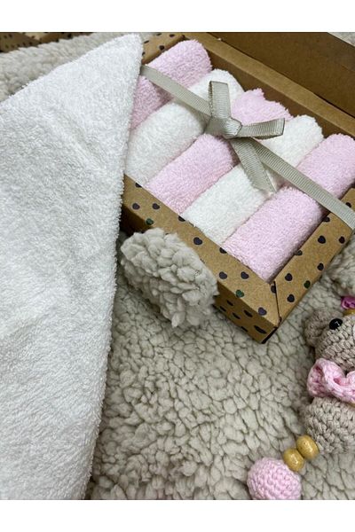 ByBest Beauty Caramell 100% Cotton Baby Towel Mouth Wipe