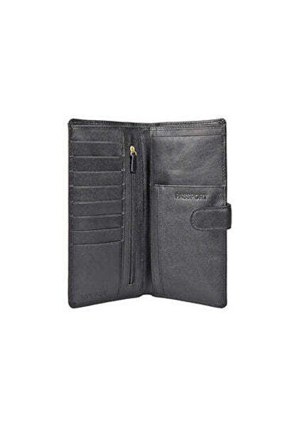 Hidesign 486 Passport Holder - Genuine Leather, Black - Unisex Travel Organizer