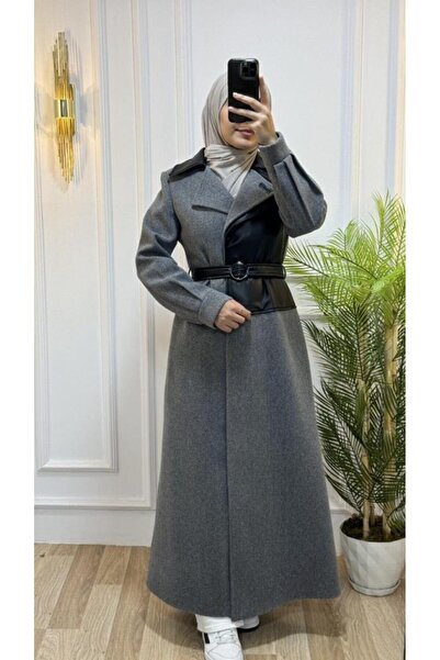 Tebrikler tekstil New Season Women's Winter Fashionable and Comfortable Coat Suitable for Daily Wear Model 9029
