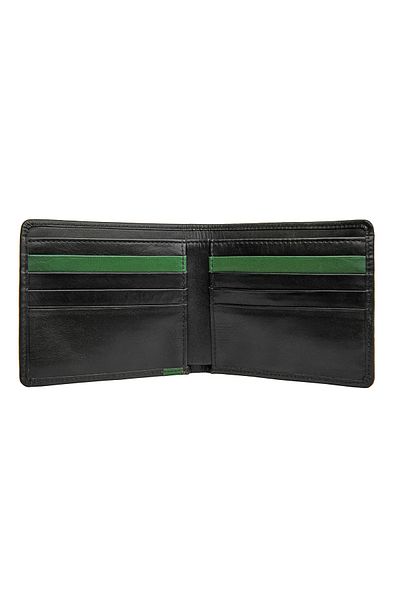 Hidesign Dylan 04 Leather Slim Bi-Fold Wallet for Men - Genuine Leather, Black - Compact, Stylish