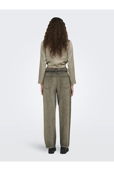 ONLY Baggy Fit Jeans ONLBLEECKER Mittlere Taille Locker geschnitten Jeans