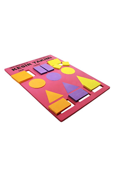 TopakEgitim KESİR TAKIMI - TAM-YARIM-ÇEYREK -EVA - A4