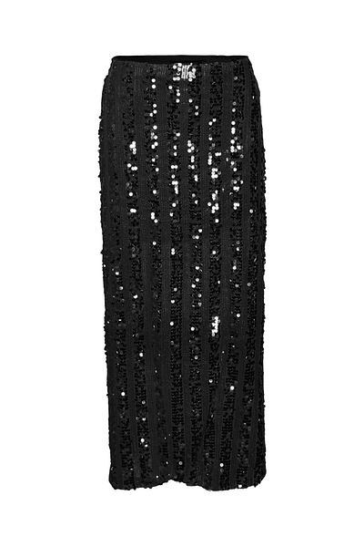 Vero Moda Rock VMEFA Mittlere Taille Langer Rock