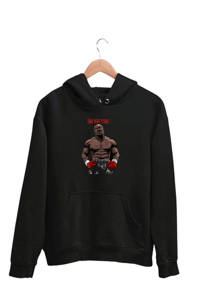 ESTİLİVO Iron Mike Tyson Boxing Unisex Sweatshirt - Men and Girls Women, Regular Clothing, Knitwear Oversize Sweat Hoodie