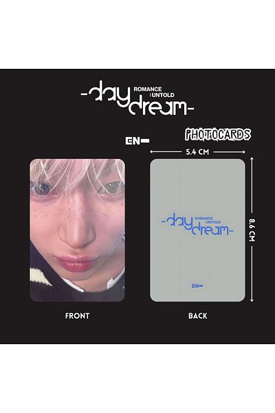 Kpop Dünyasi Enhypen'' Romance Untold - Daydream-'' Pob Photography Card Set