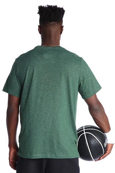 Nike Ανδρικό πράσινο μπάσκετ μπλουζάκι Milwaukee Nba Bucks