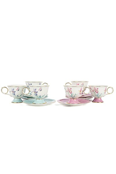 Mikasa Moor Lilyum 6'lı Porselen Kahve Fincanı Seti 90 cc