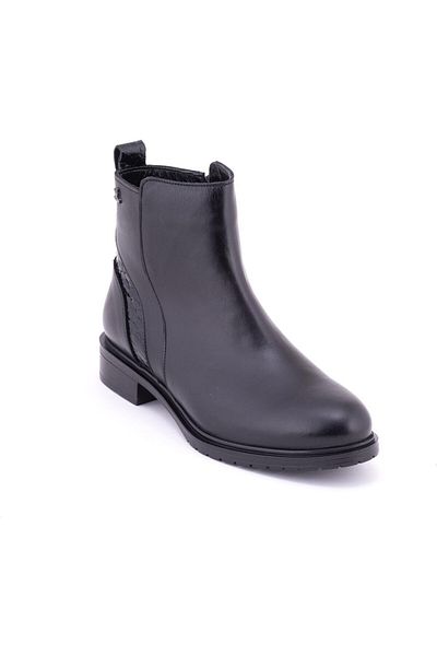 Venüs 20740 Black Leather Boots