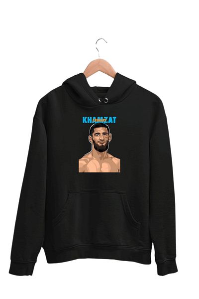 ESTİLİVO Khamzat Chimaev Ufc Men's Sweatshirt Girls Women Unisex Regular Clothing Knitwear Oversize Sweat Hoodie